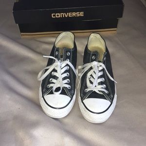 BLACK CHUCK TAYLOR CONVERSE